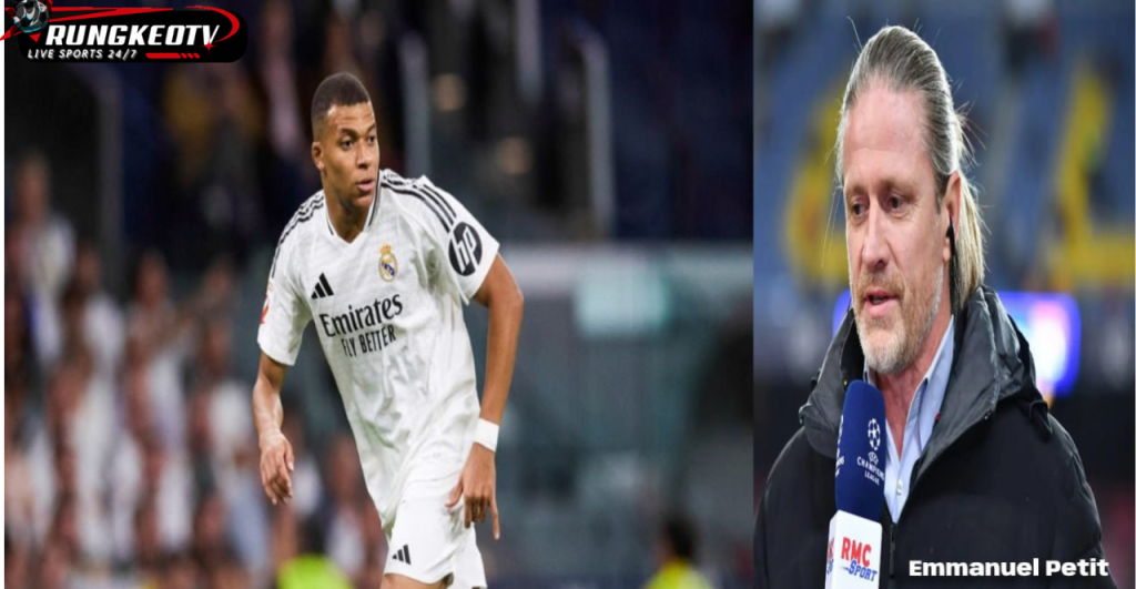 EMMANUEL PETIT MBAPPE ĐANG NHẬN NGHIỆP BÁO