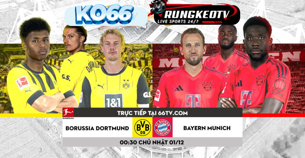 NHẬN ĐỊNH DORTMUND VS BAYERN MUNICH